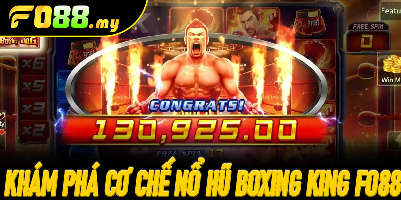 Khám phá cơ chế Nổ Hũ Boxing King Fo88