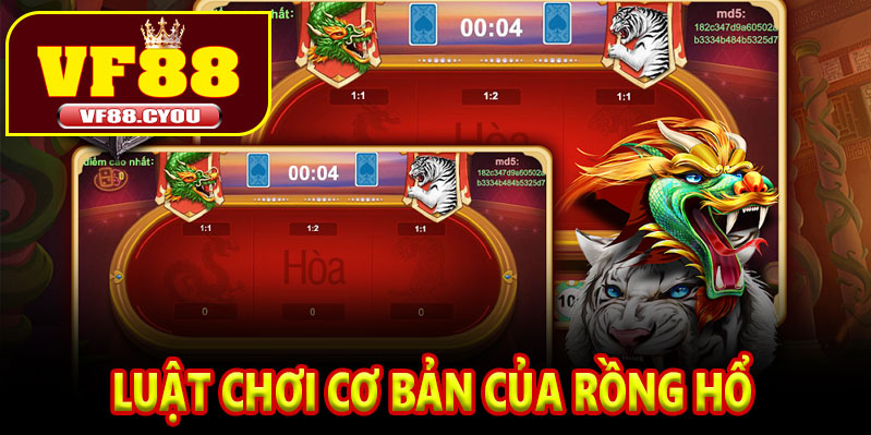 Luật Chơi Cơ Bản Của Rồng Hổ VF88